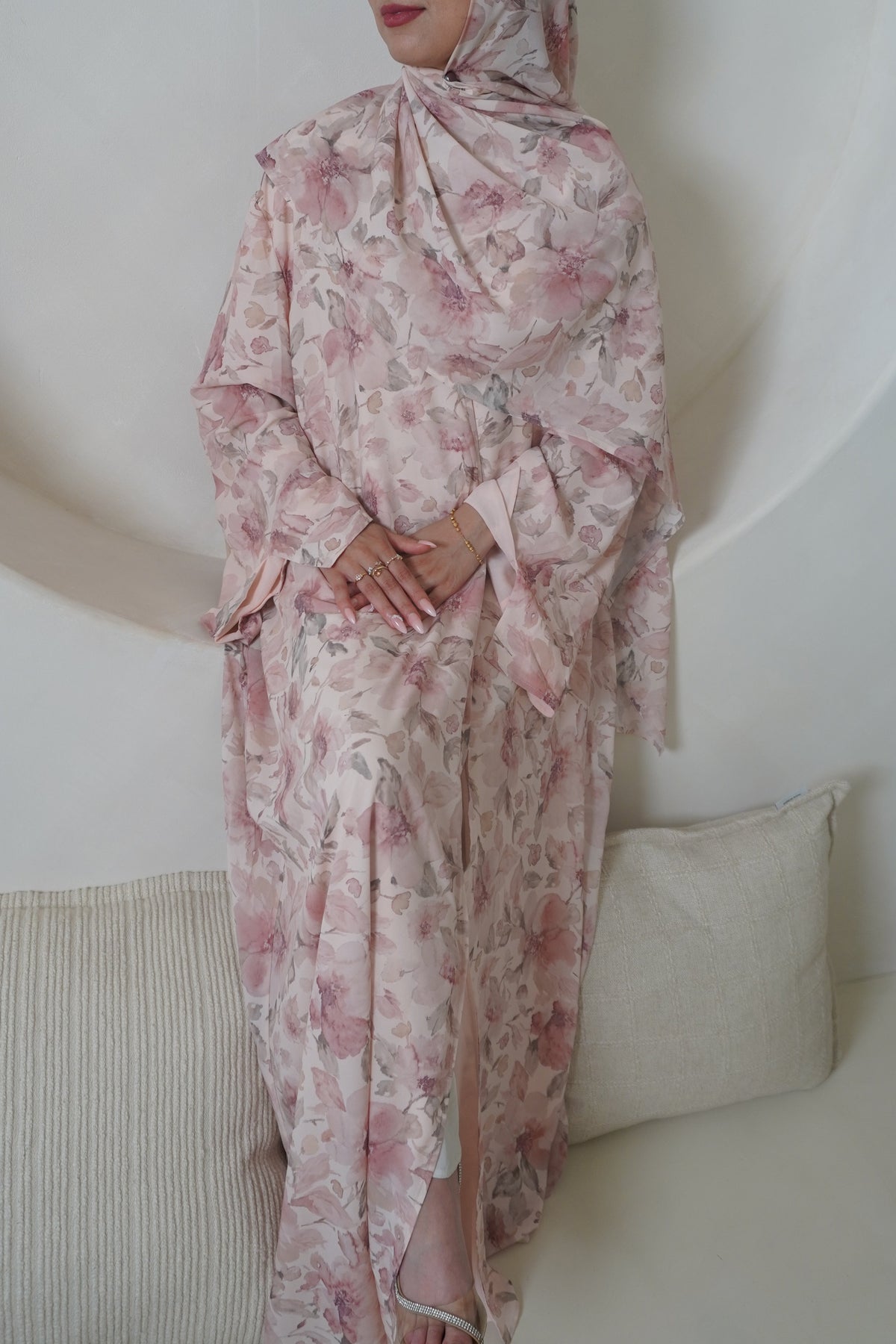 Petal Paradise Abaya